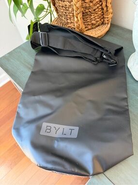BYLT Premium Basics Black Waterproof Dry Bag / Roll-Top Crossbody Bag
